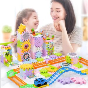 Electric Track DIY Gear Building Blocks 135 pieces - 811
