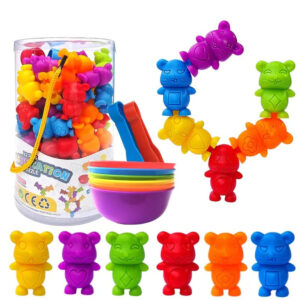 42 Piece Bear Color Classification Sorting Puzzle